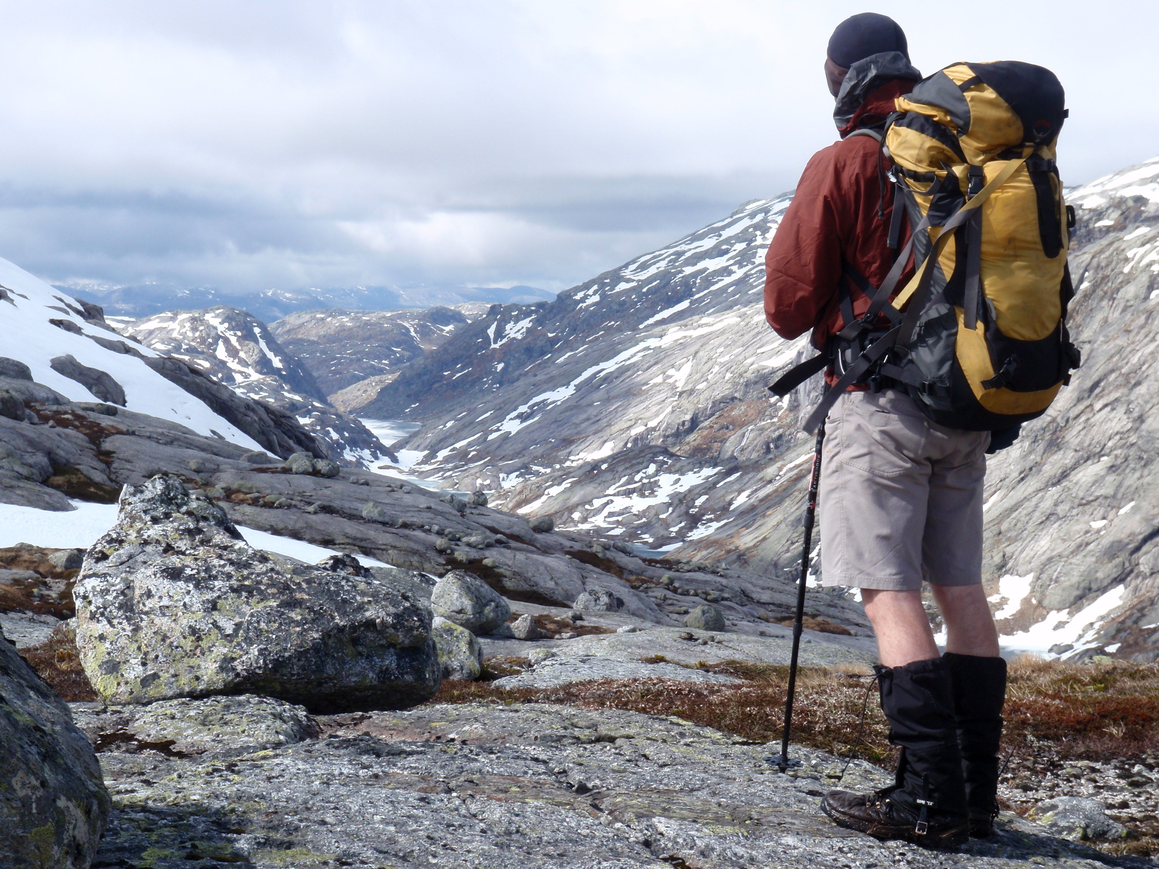 Vandring i Sirdal. Kamsdalen