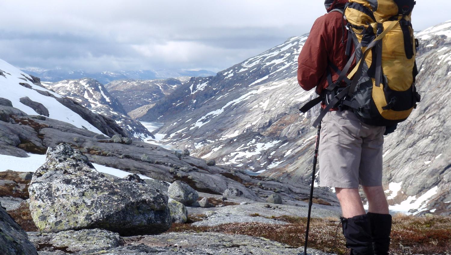 Vandring i Sirdal. Kamsdalen