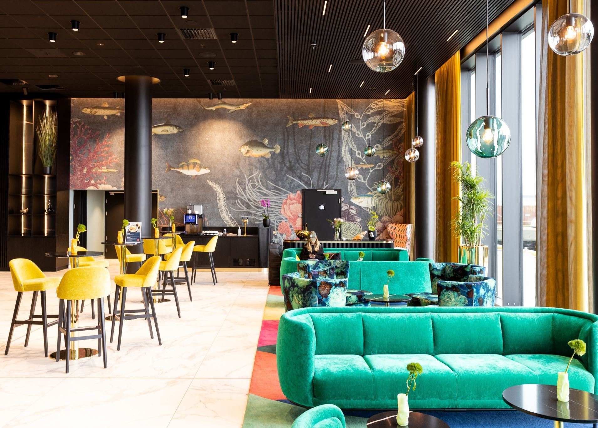 Lobby på Thon Hotel Svolvær