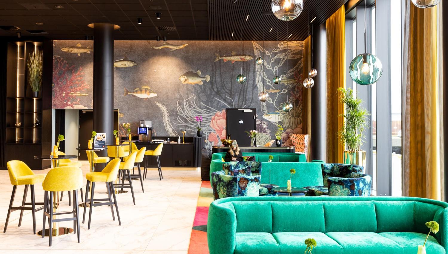 Lobby på Thon Hotel Svolvær