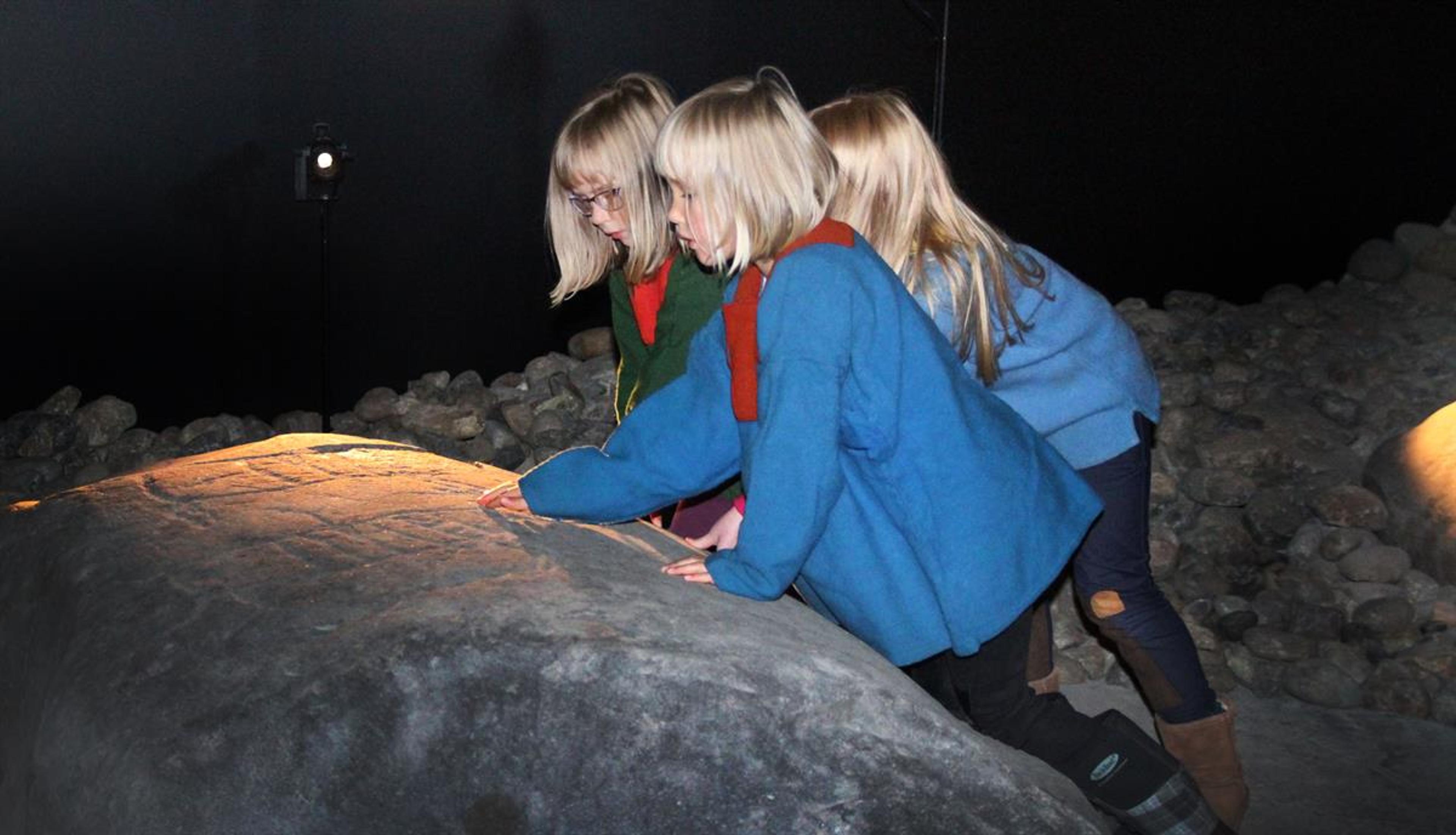 helleristning på Mjøsas Ark