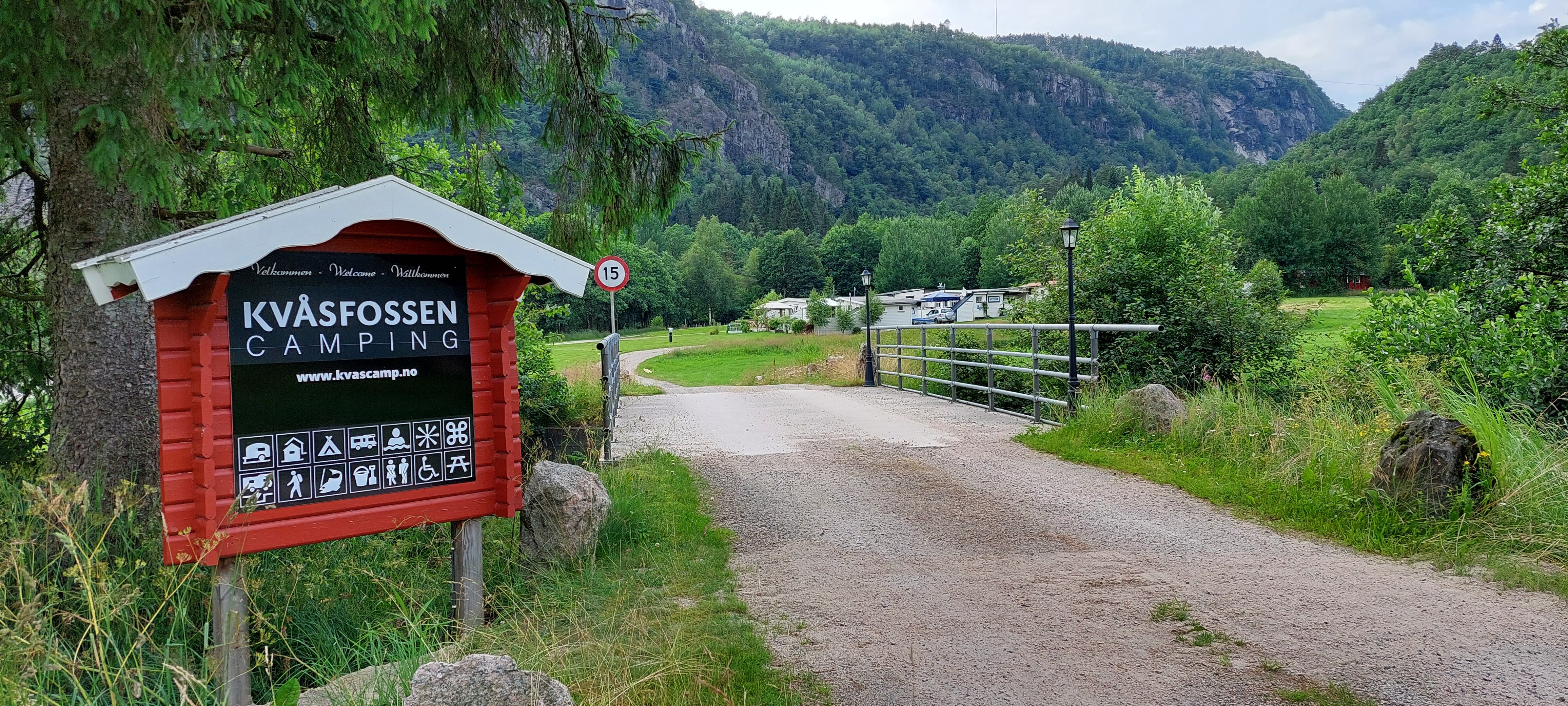 Kvåsfossen camping