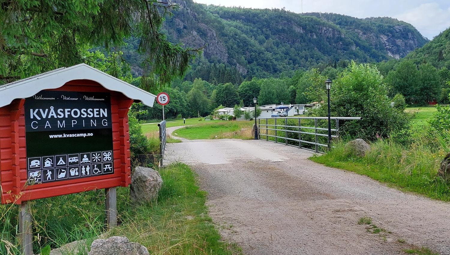 Kvåsfossen camping