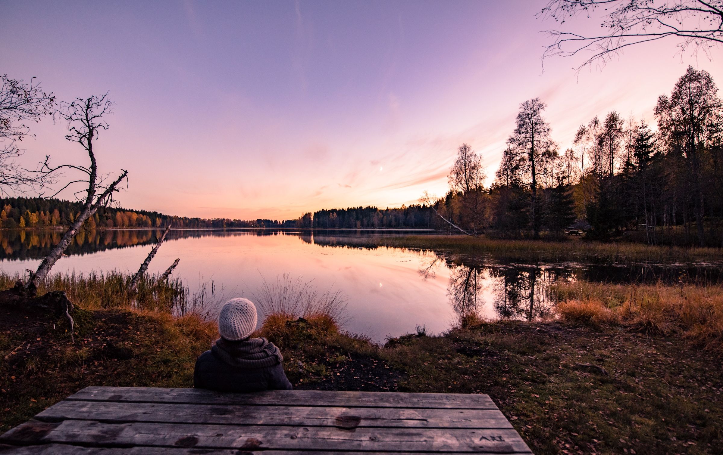 Sognsvann på høsten