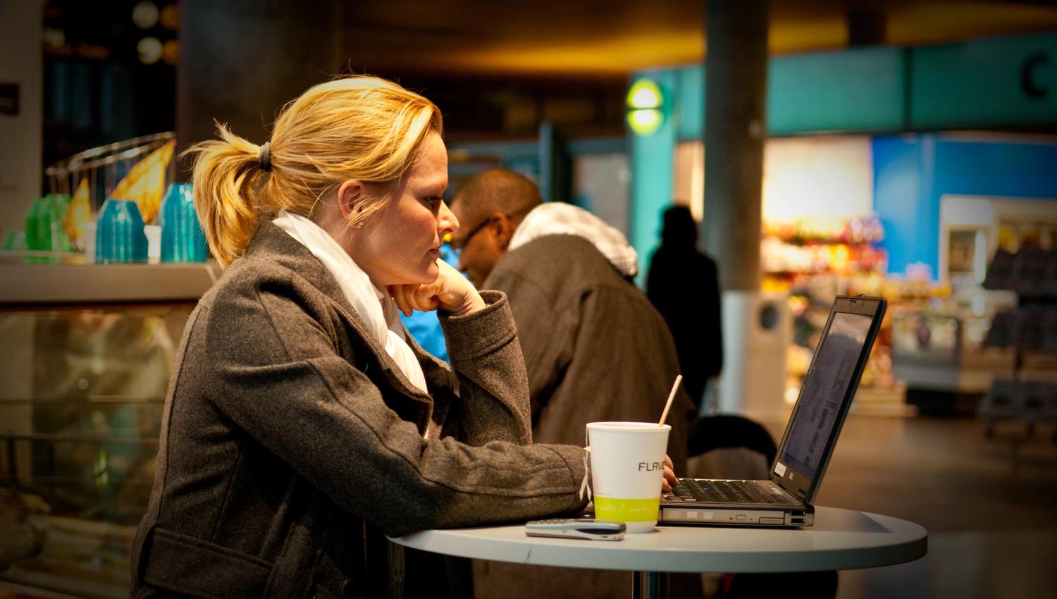 Good facilities at the airport in Stavanger