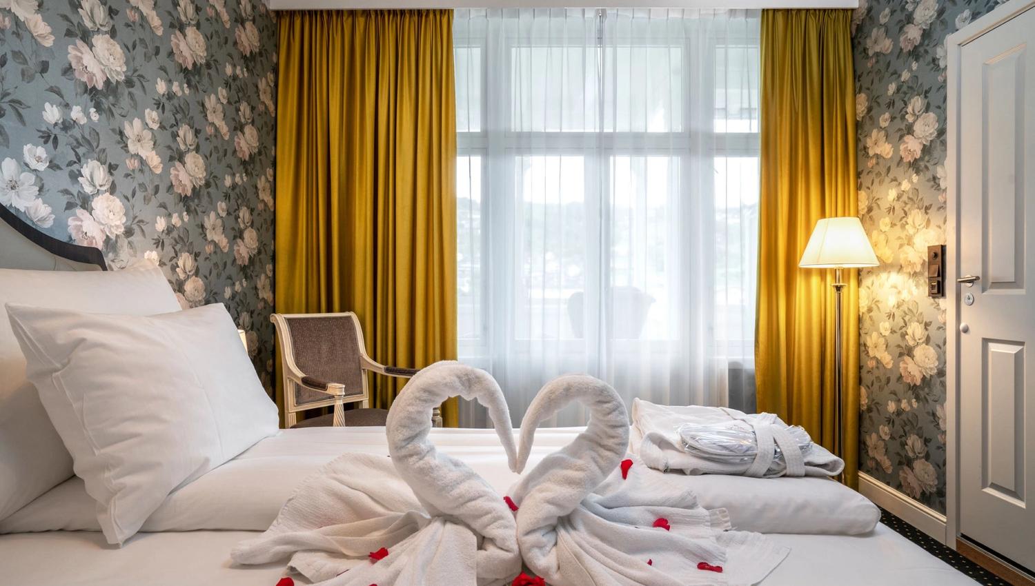 Perfekt for romantiske opphald – Thon Hotel Sandven byr på ei unik atmosfære i vakre omgjevnader.