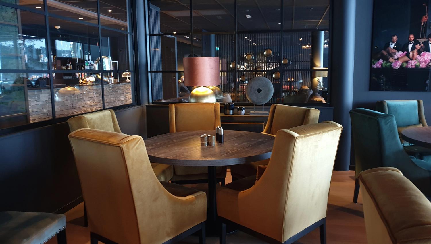 Good sitting area inside