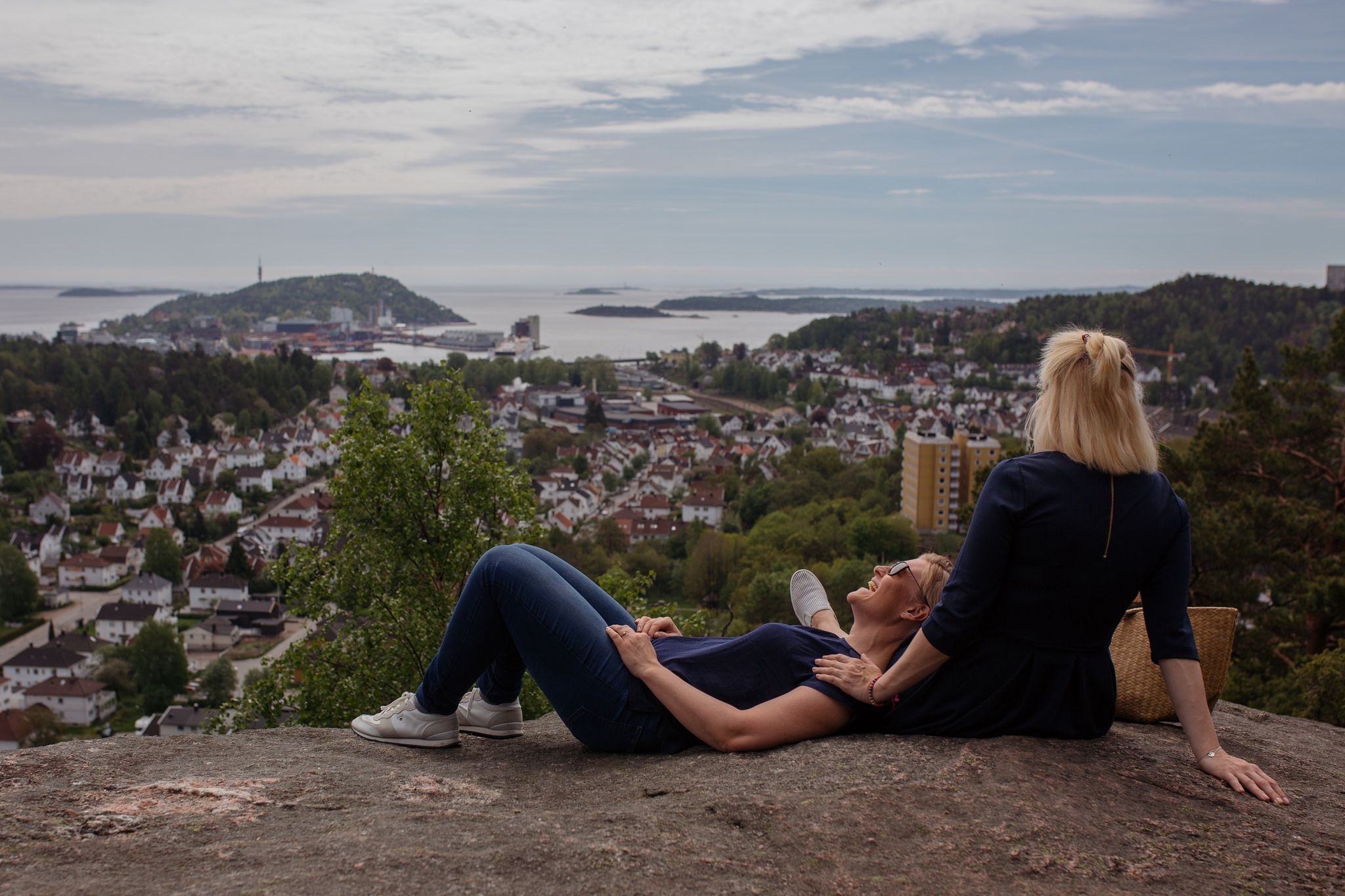 Ravneheia utsiktspunkt i Kristiansand