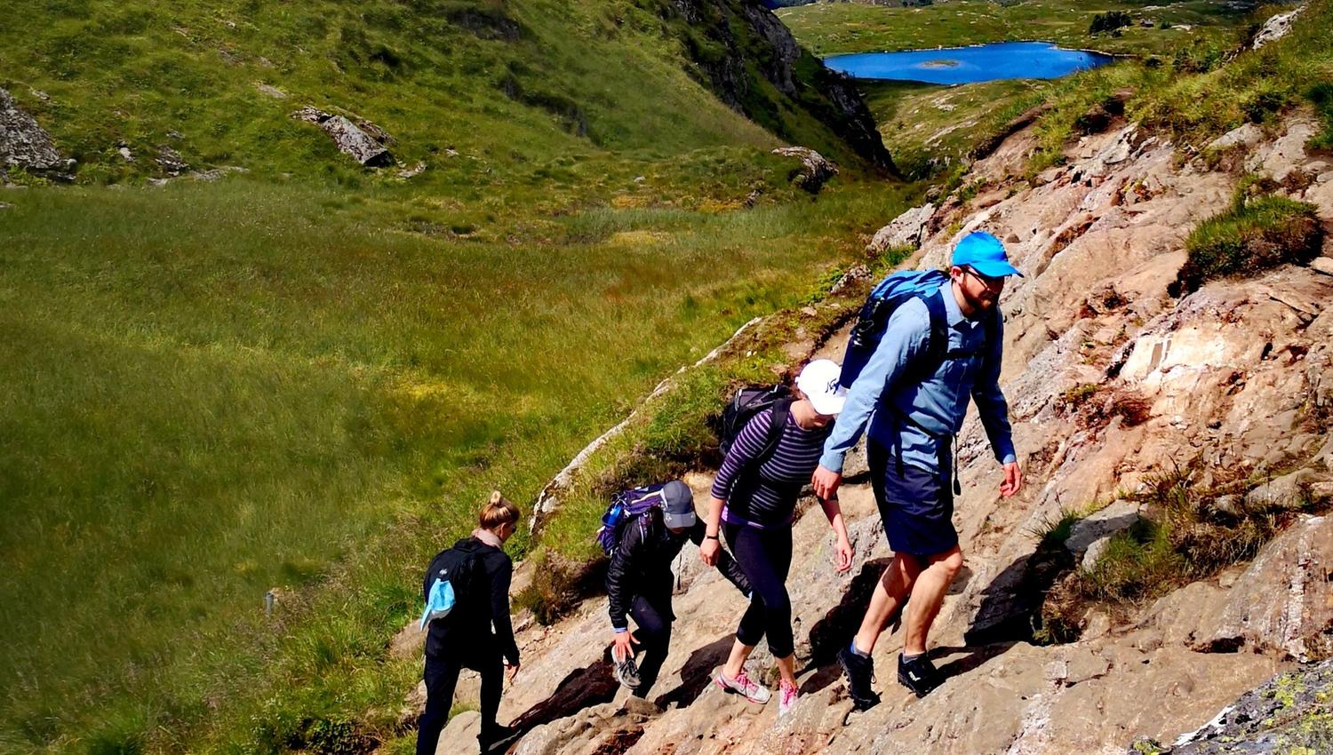 Guidet fjelltur: "On Top of Bergen"