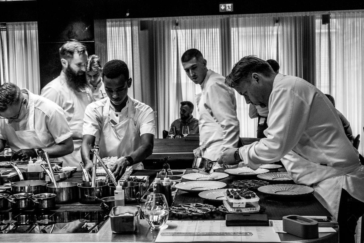 Stjernerestauranten i aksjon