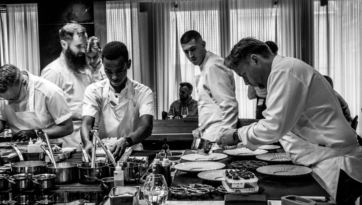 Stjernerestauranten i aksjon