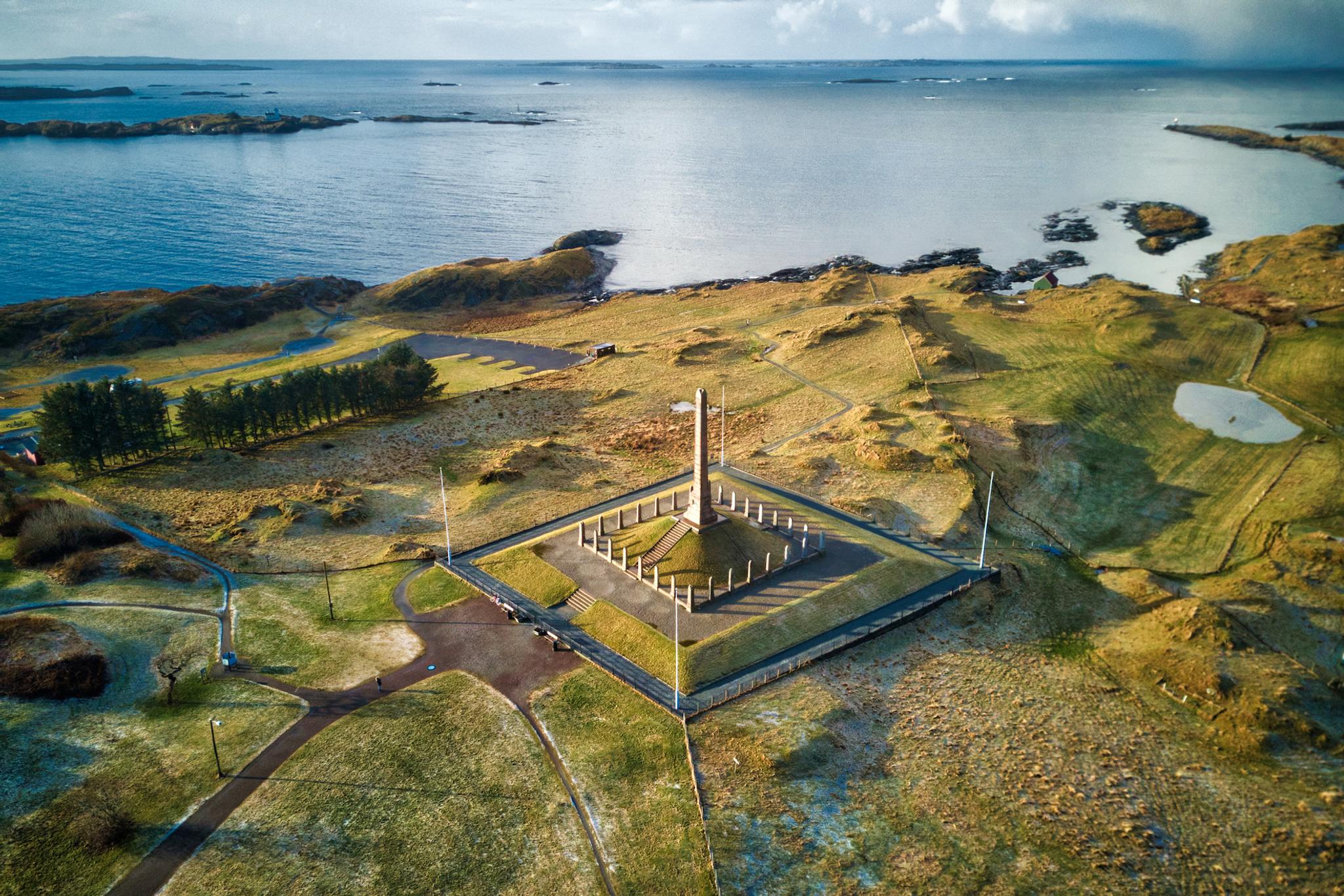 Norway's national monument Haraldshaugen