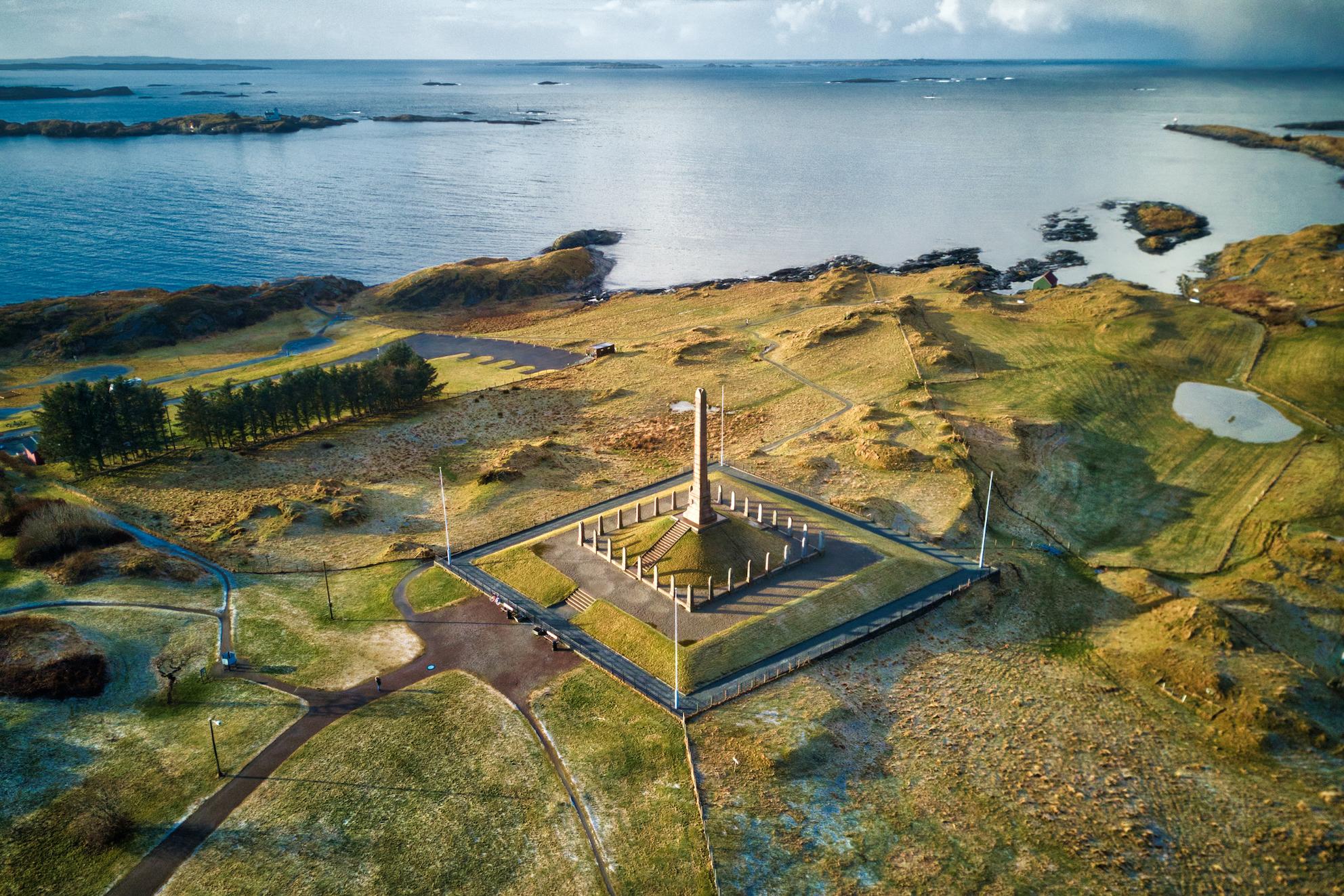 Norway's national monument Haraldshaugen