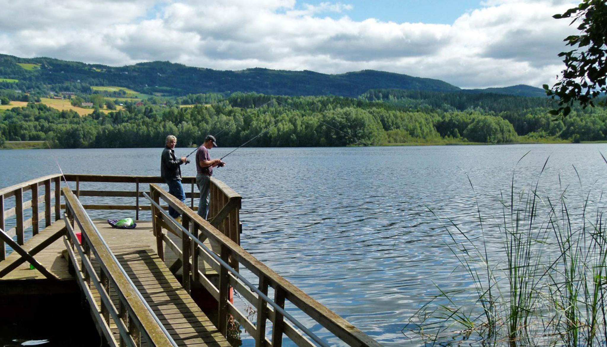 Fishing trip to Jarenvatnet, Vigga and Jevnakermarka