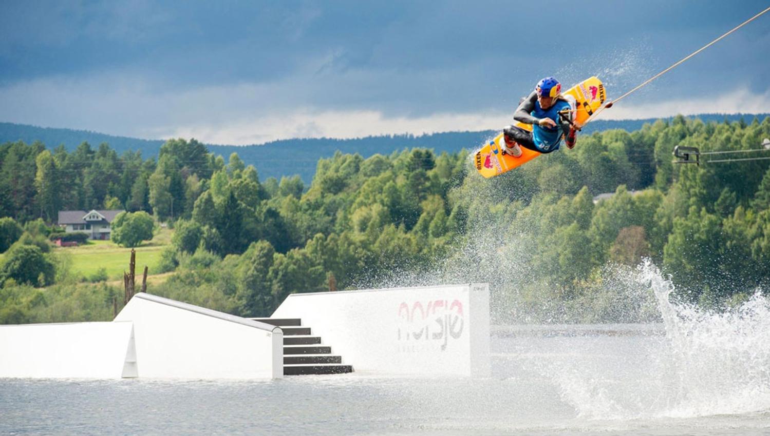 Norsjø cable park at Norsjø Ferieland