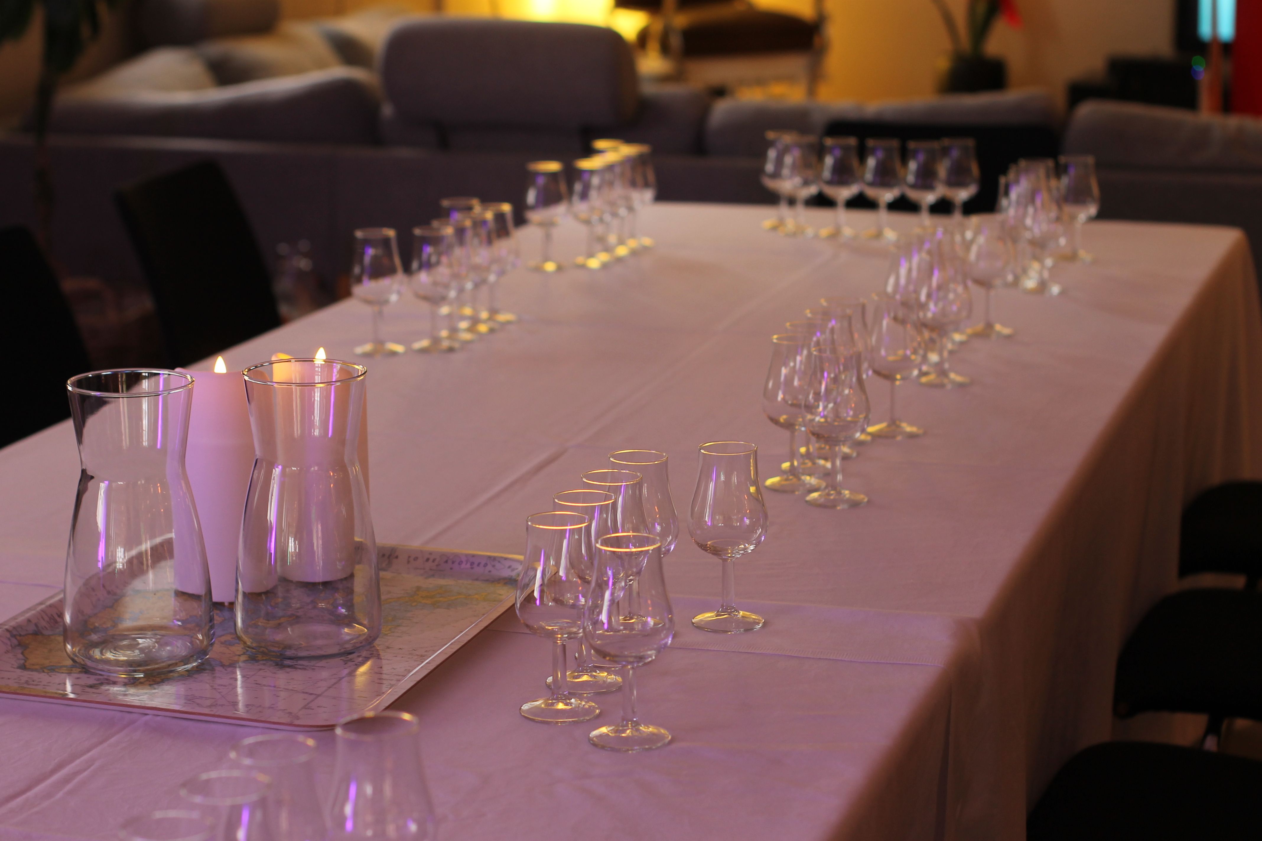 Smaking på langbord