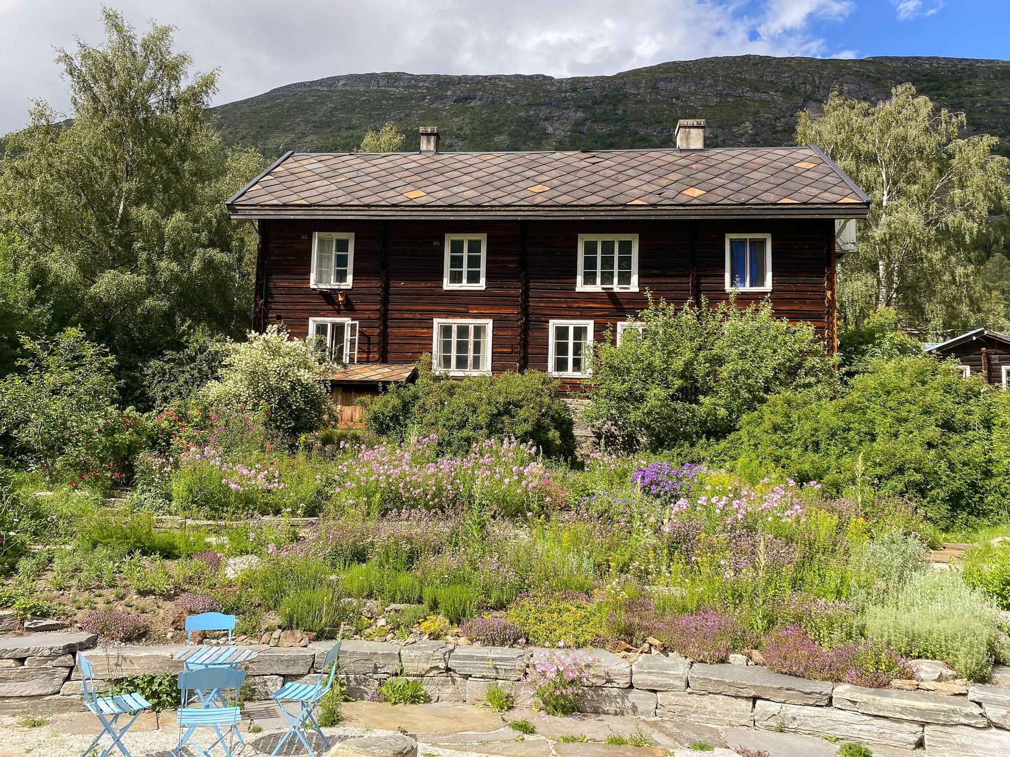Aukrust farm and herb garden