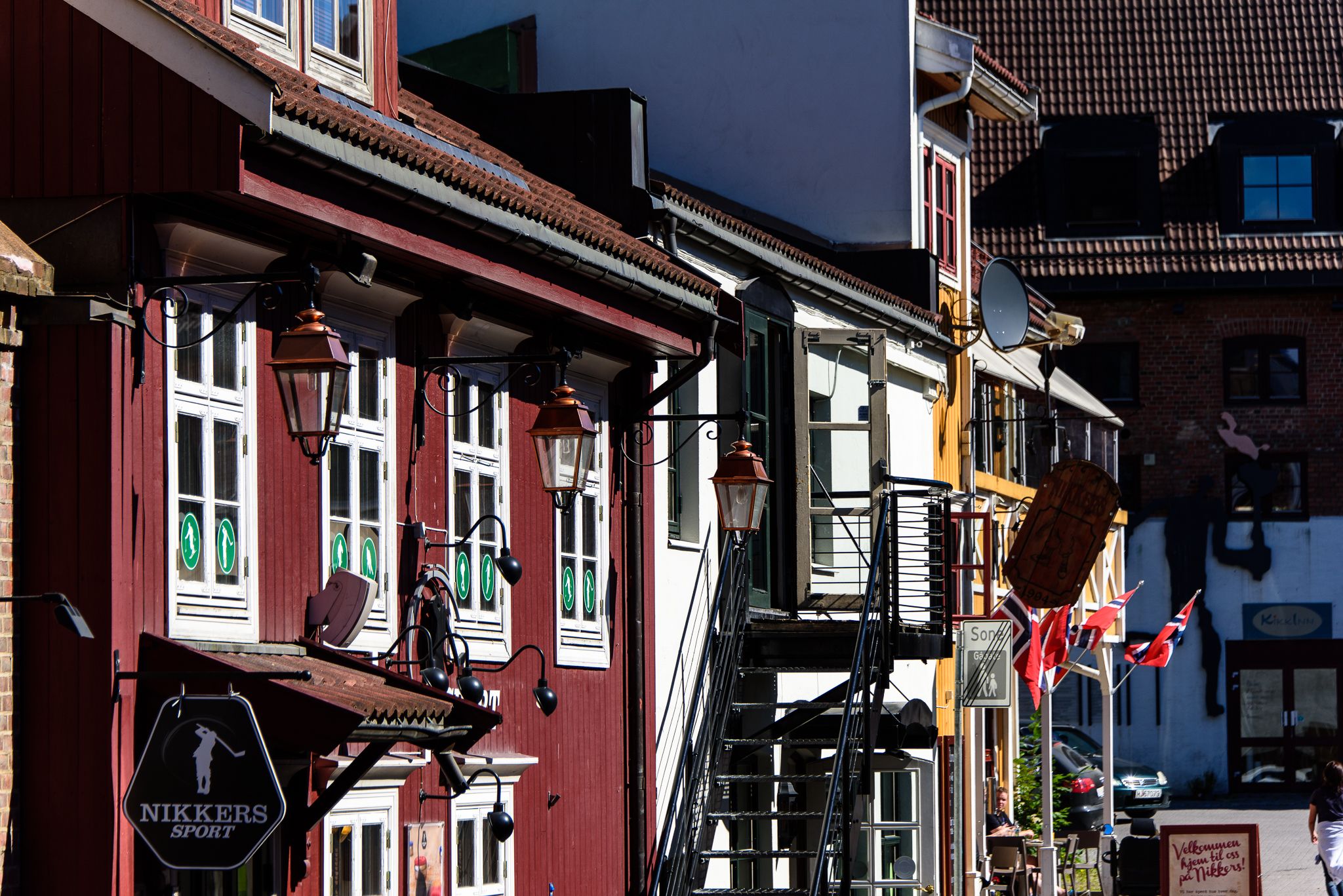 Along Elvegata in LIllehammer