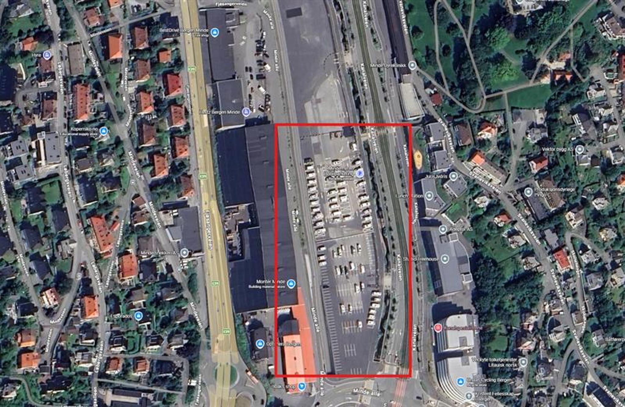 Mindemyren bobilparkering