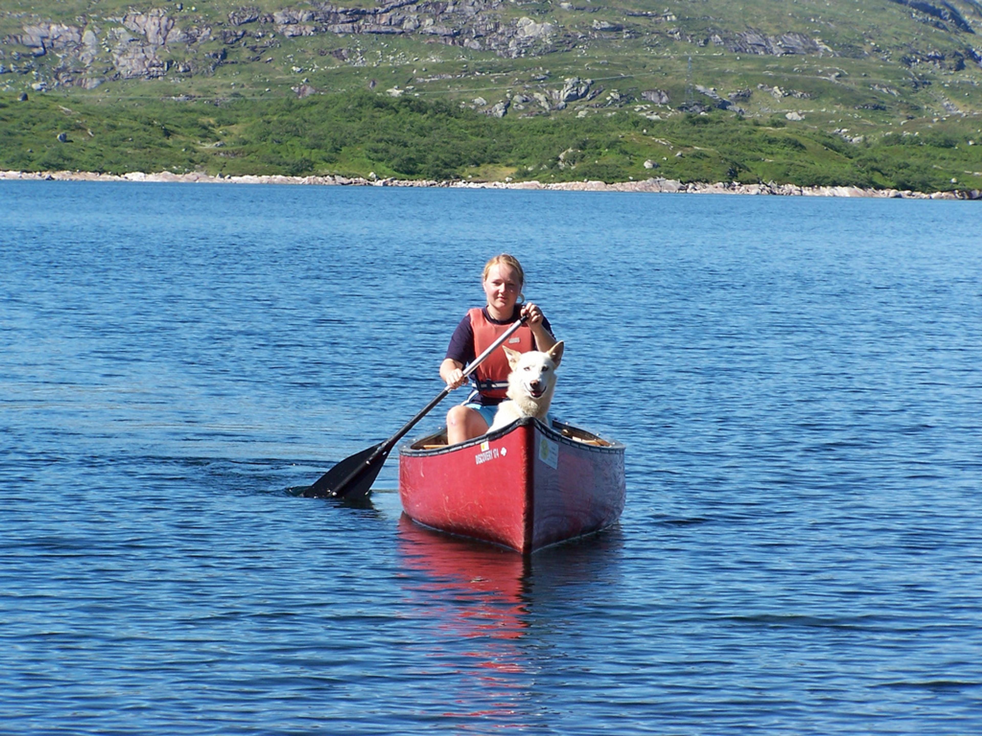 Kanopadling i Sirdal