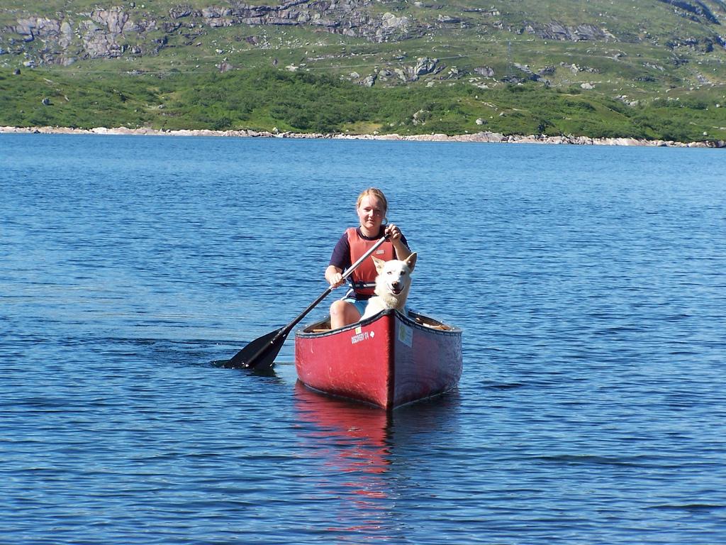 Kanopadling i Sirdal