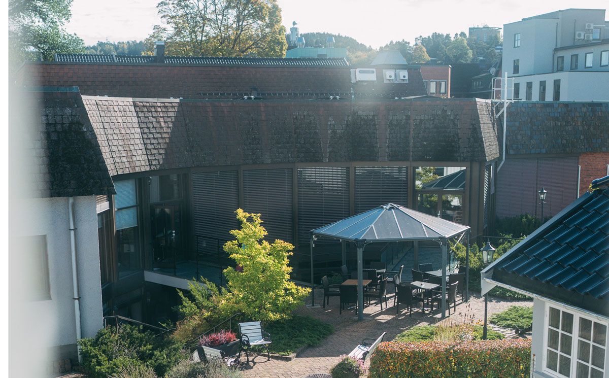 bakhagen på Hotell Vic