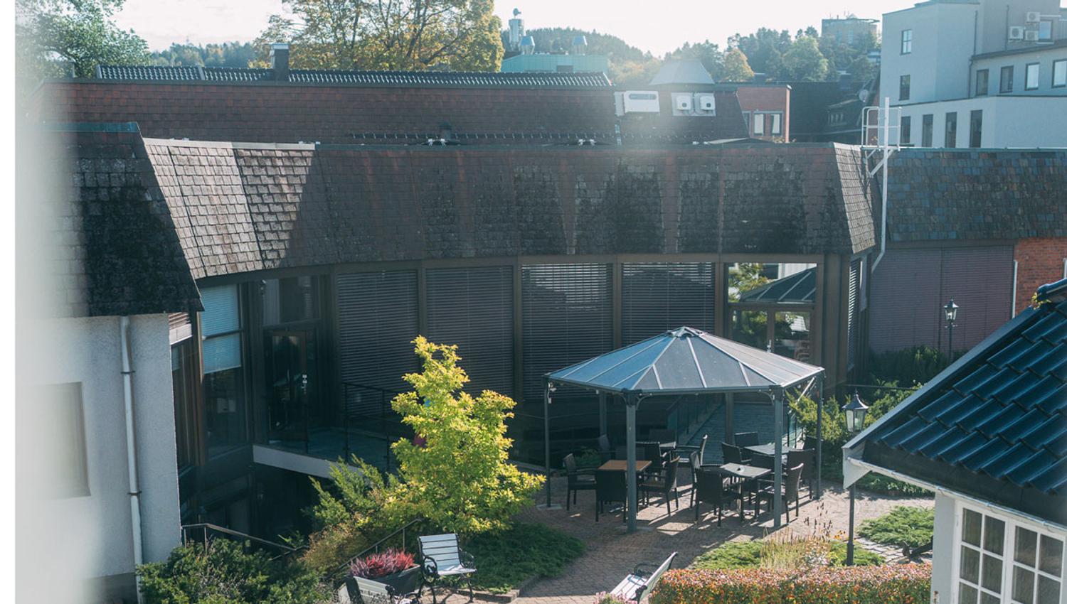 bakhagen på Hotell Vic