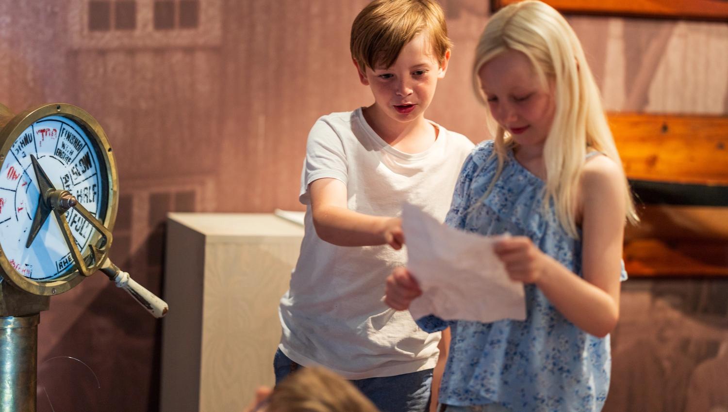 Skattejakt på Sjøfartsmuseet