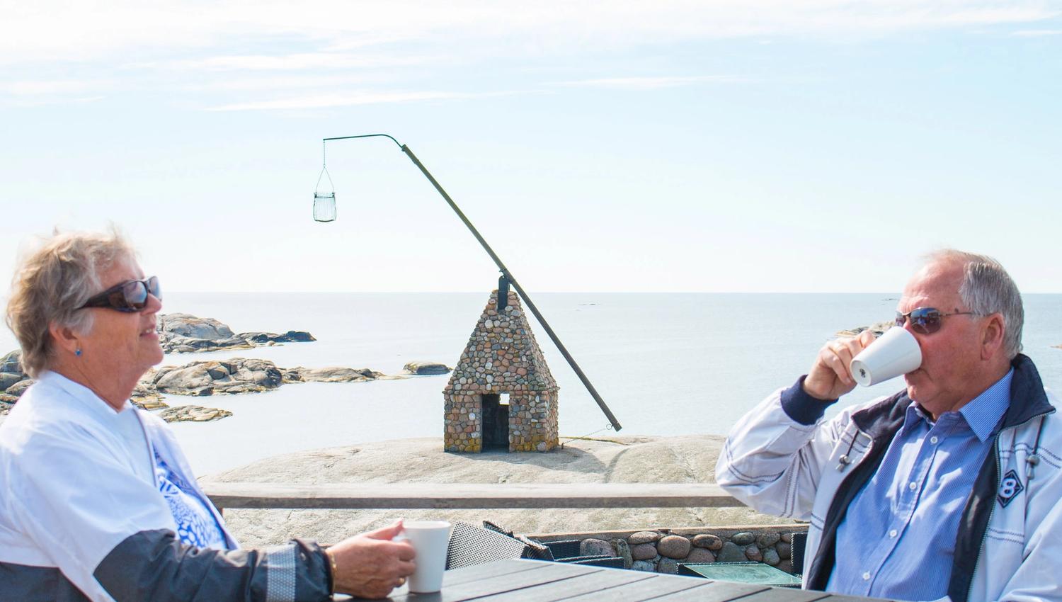 God drikke i koppen på Verdens Ende Spiseriet