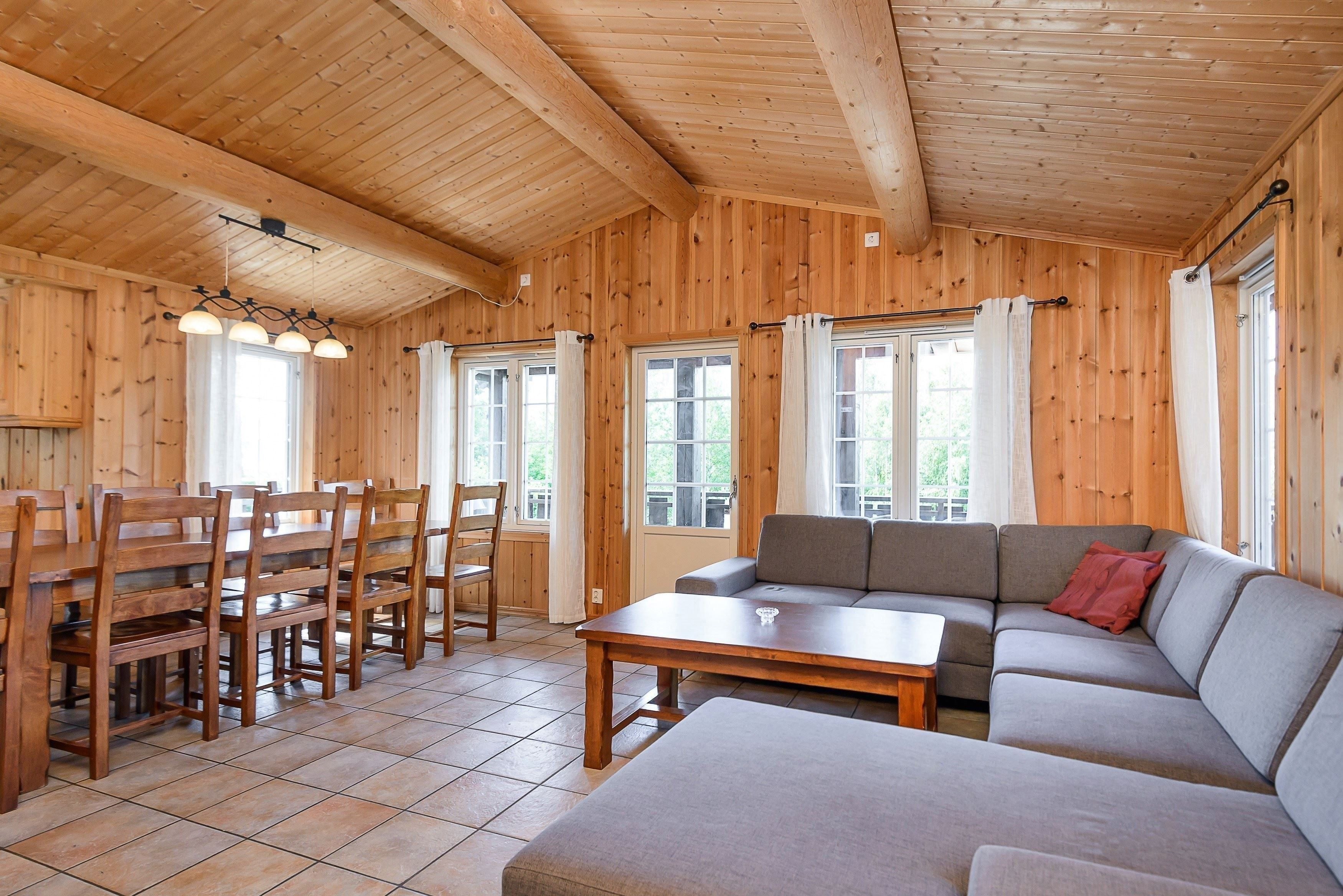 Living room Nordlia 12 cabin