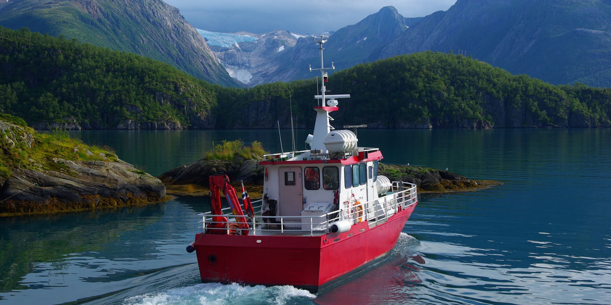 Svartisen i Meløy