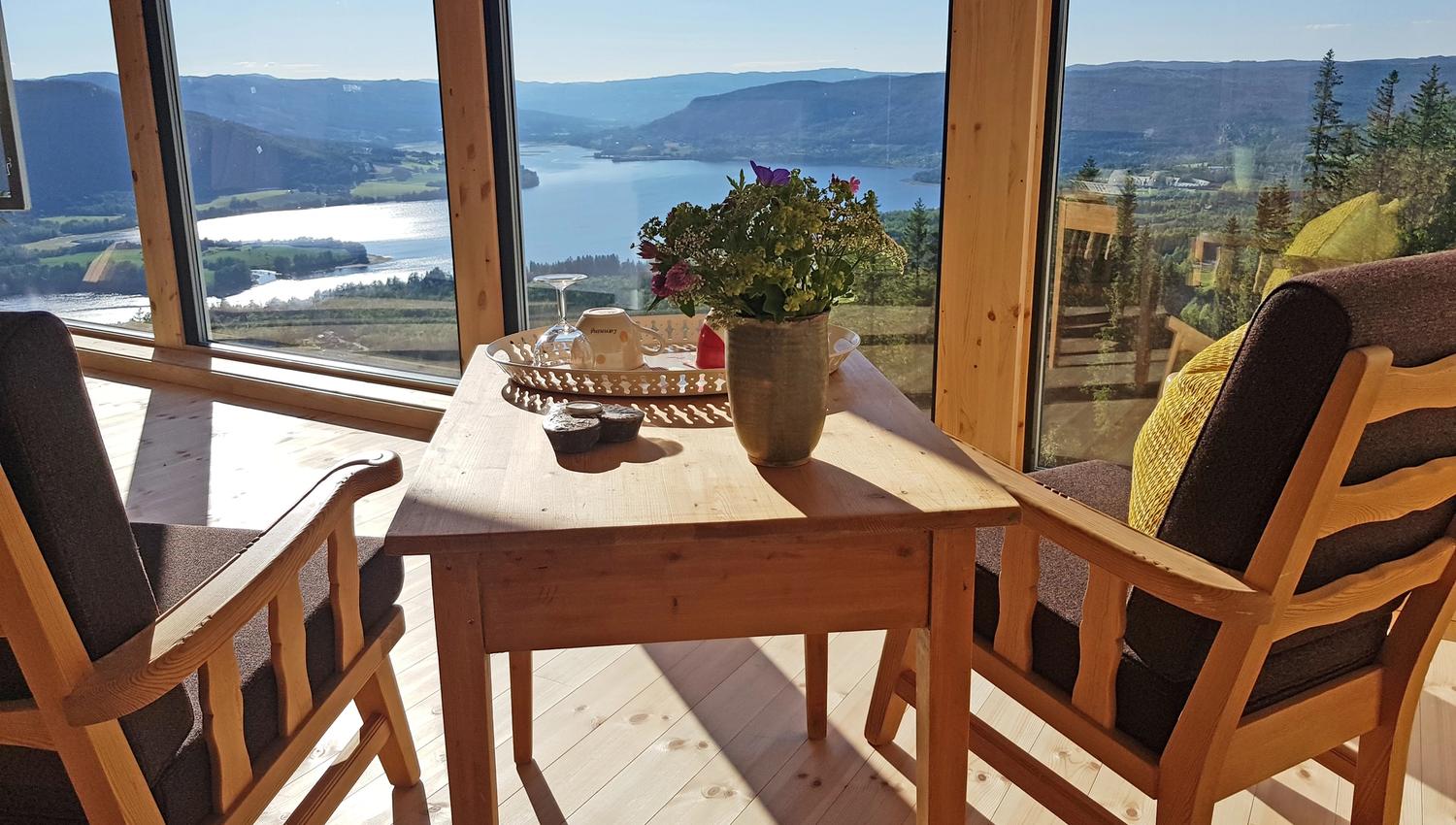 Granum Gård - panoramautsikt