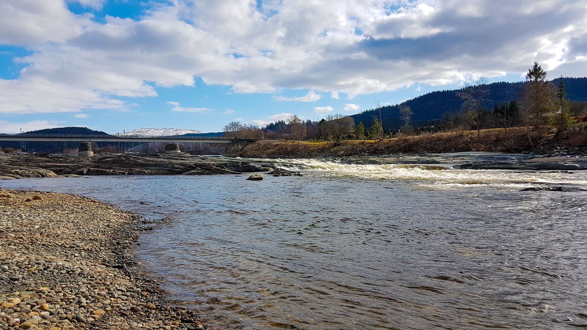 Fossen ved Vuku sentrum