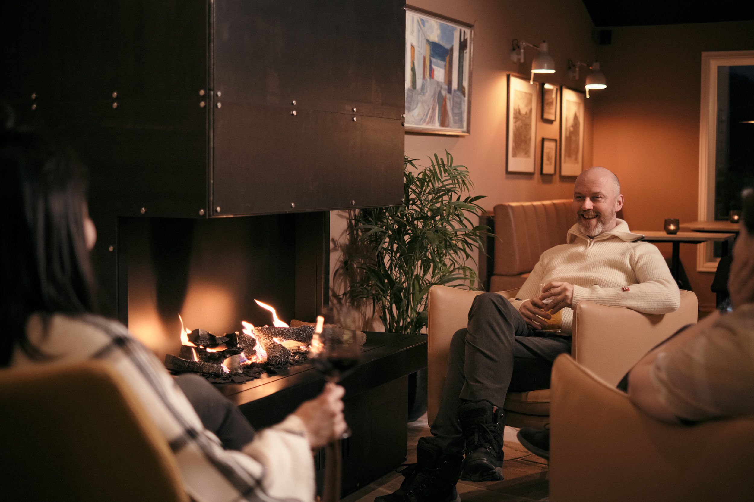 Peiskos- lobbyen- Bergstadens Hotel- Røros