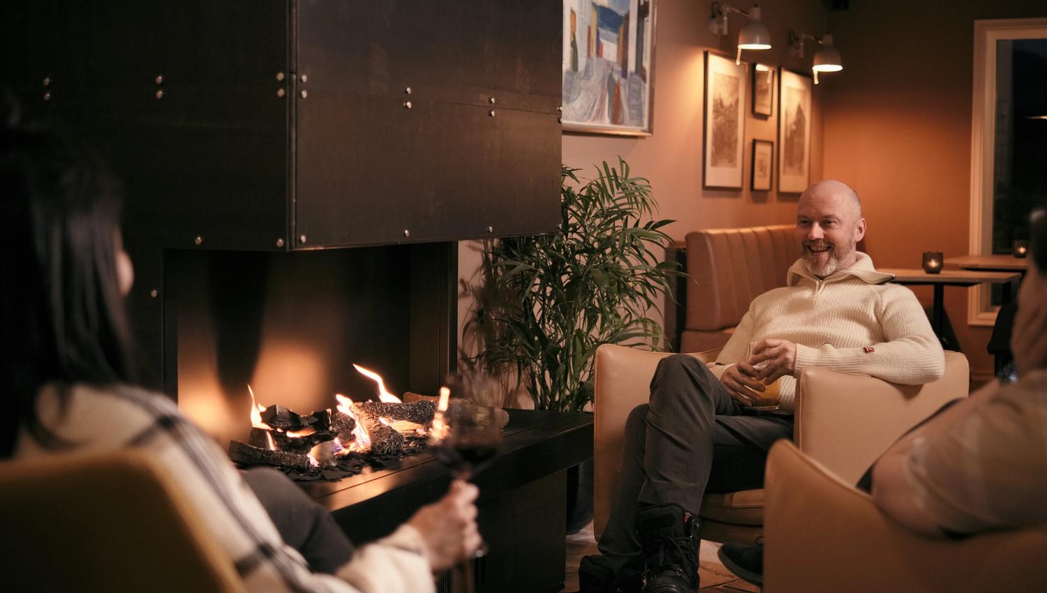 Peiskos- lobbyen- Bergstadens Hotel- Røros