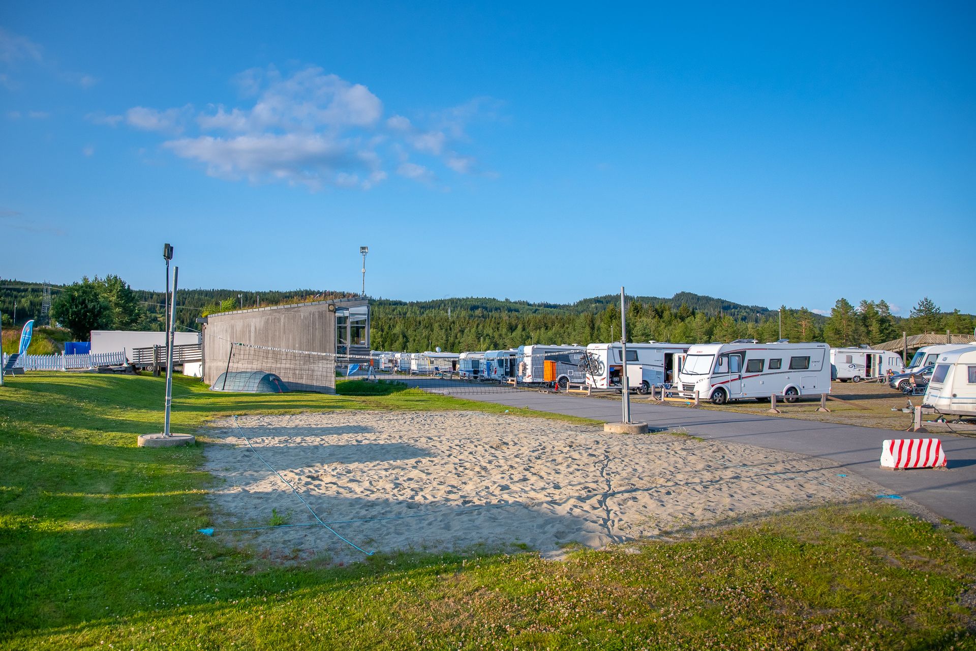 Camping i Lillehammer, Birkebeineren skistadion