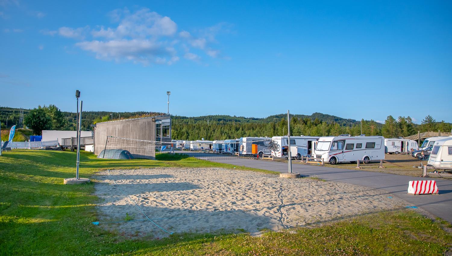 Camping i Lillehammer, Birkebeineren skistadion