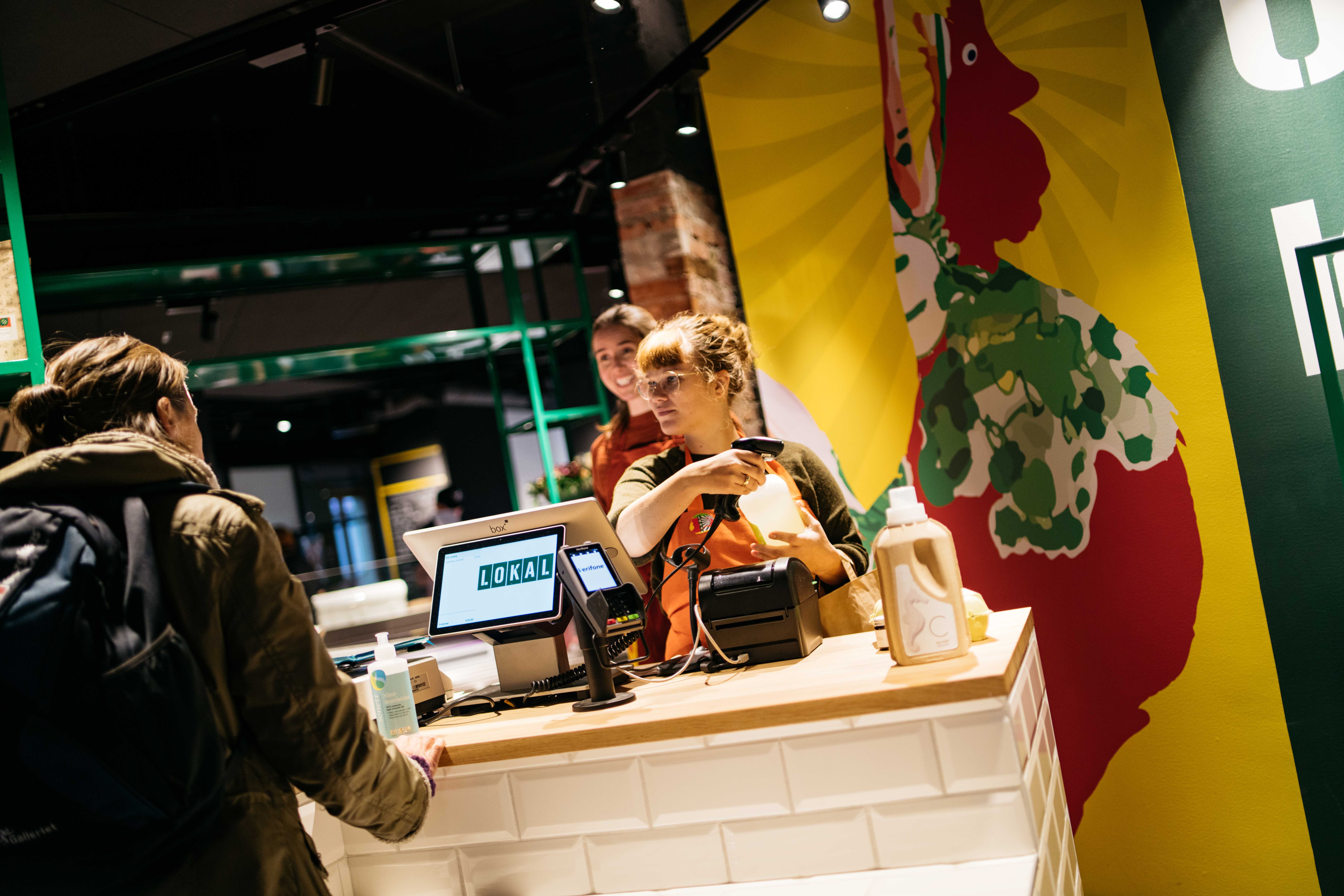 Matkvartalet i Hamar, mathall