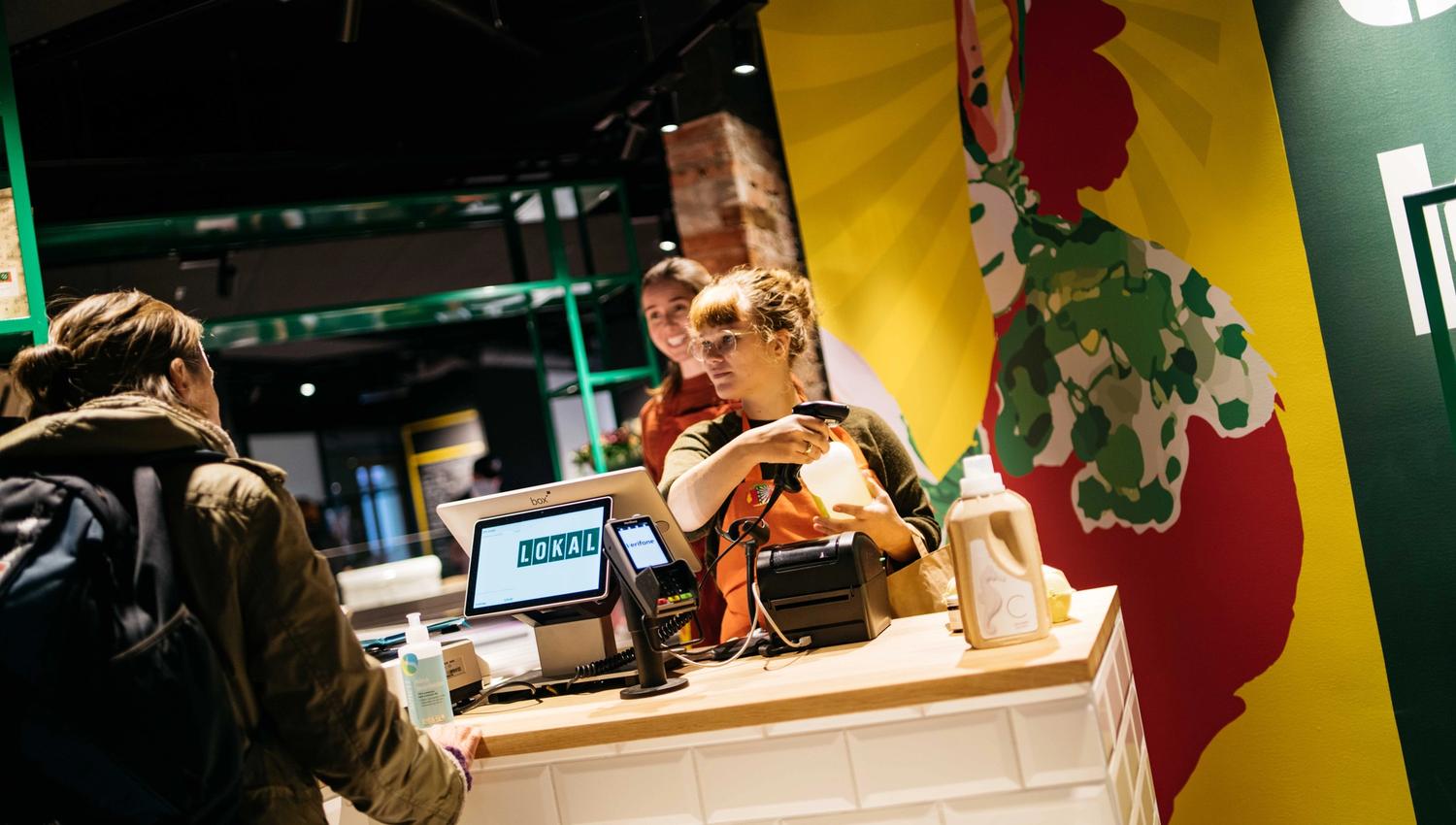 Matkvartalet i Hamar, mathall