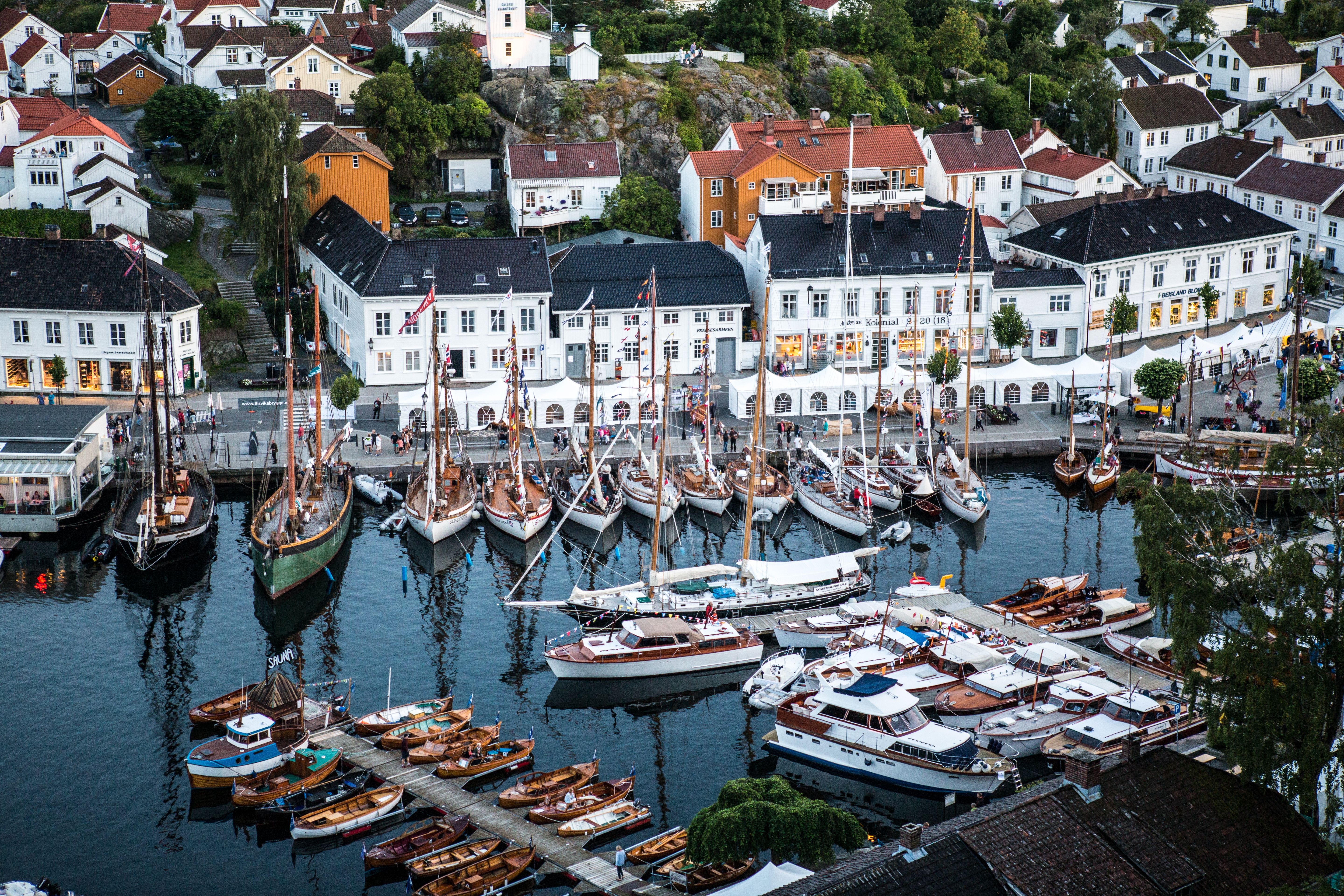 Risørflekken båthavna