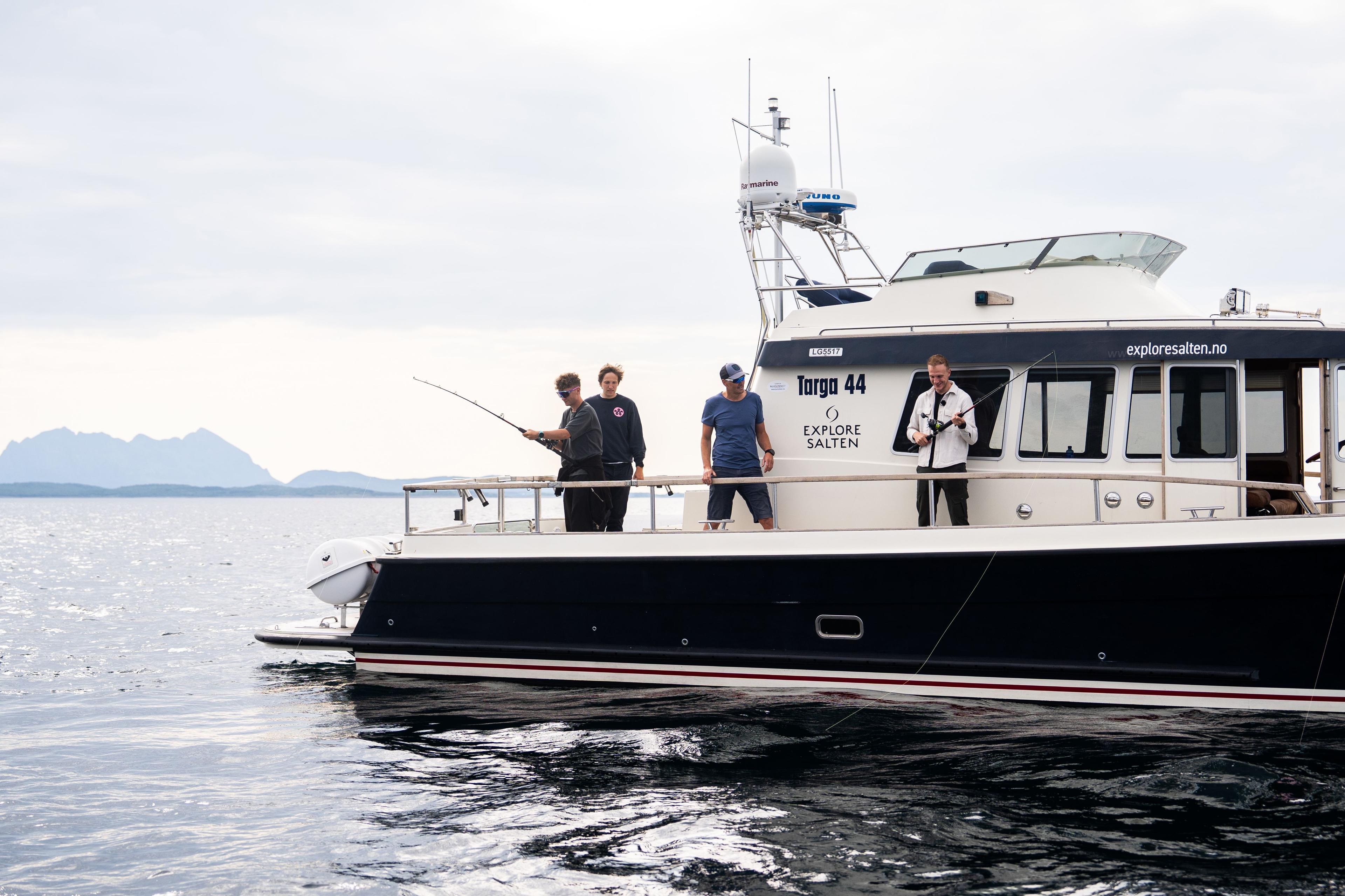 Deep sea fishing - join our fishing boat