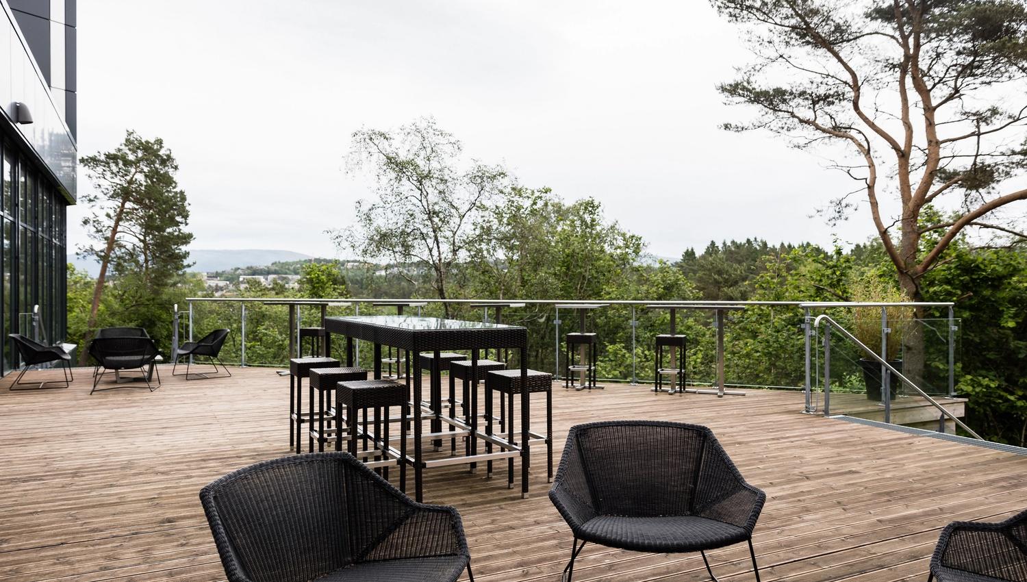 Quality Hotel Edvard Grieg - terrasse