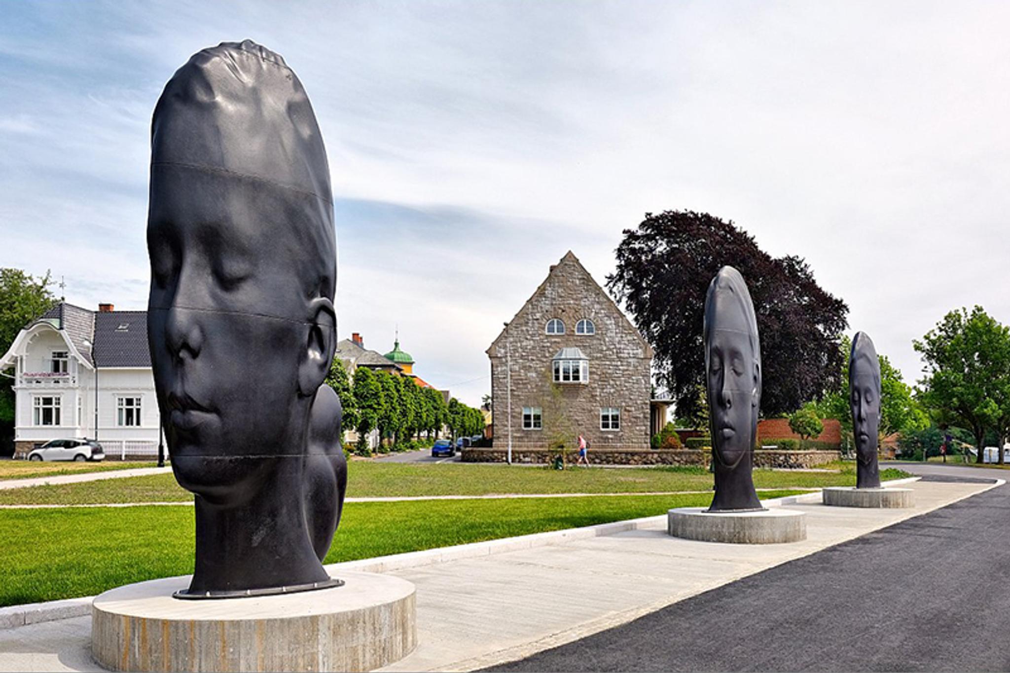 Skulpturstopp Fredrikstad: Jaume Plensa | Phønixbrygga
