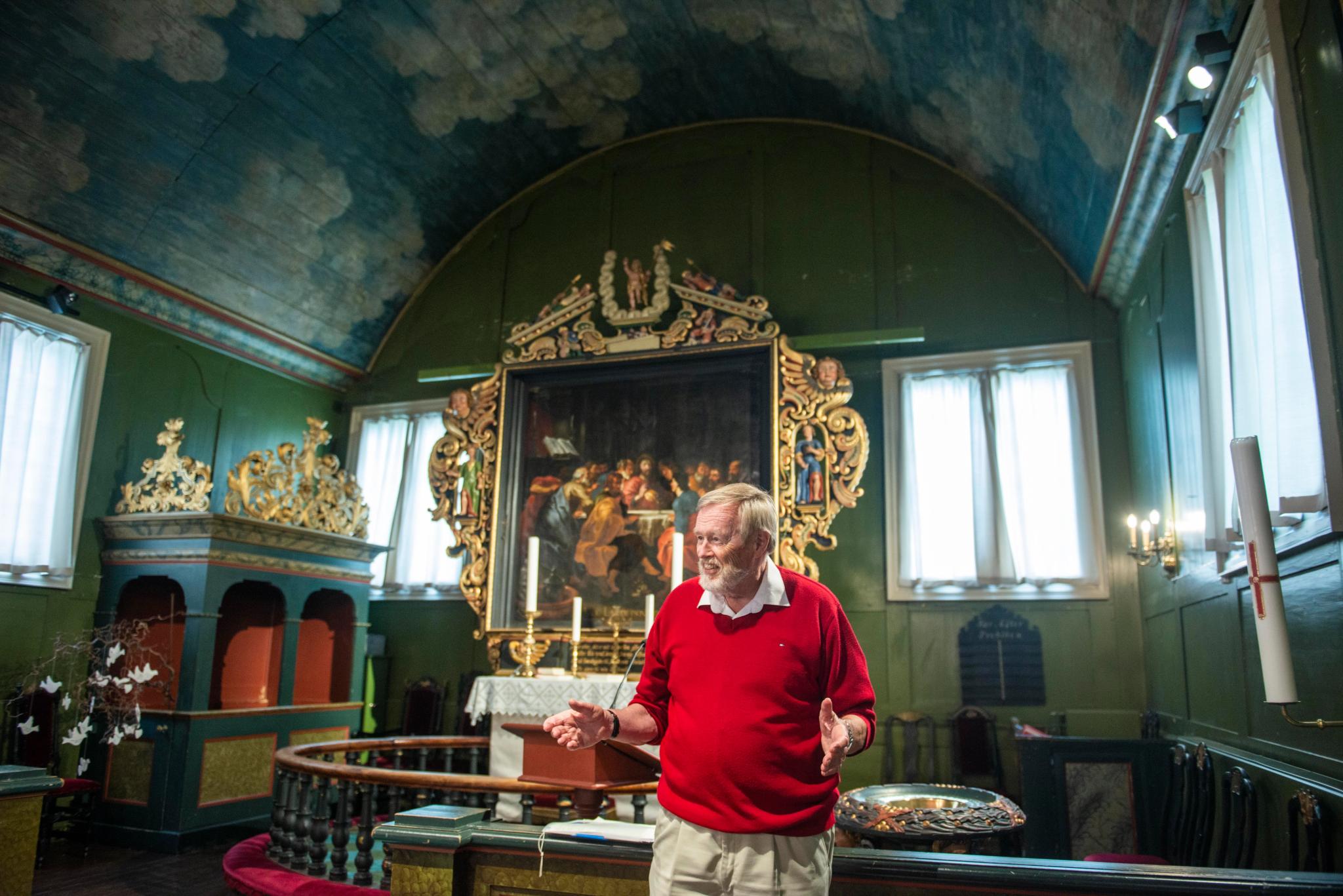 Guide Thomas Juell i Risør kirke