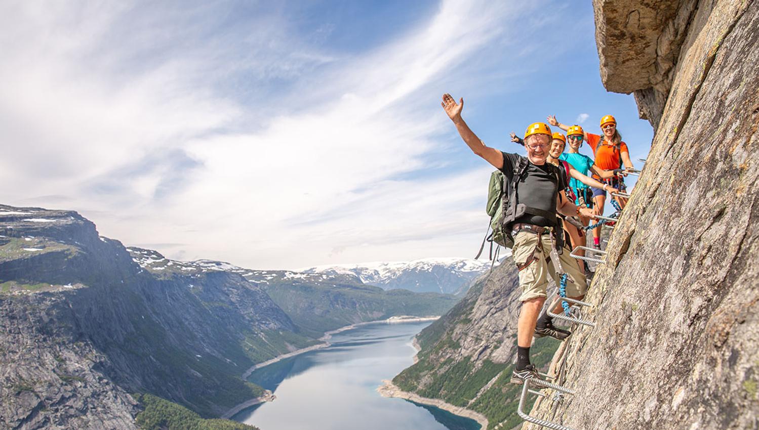 Trolltunga Via Ferrata