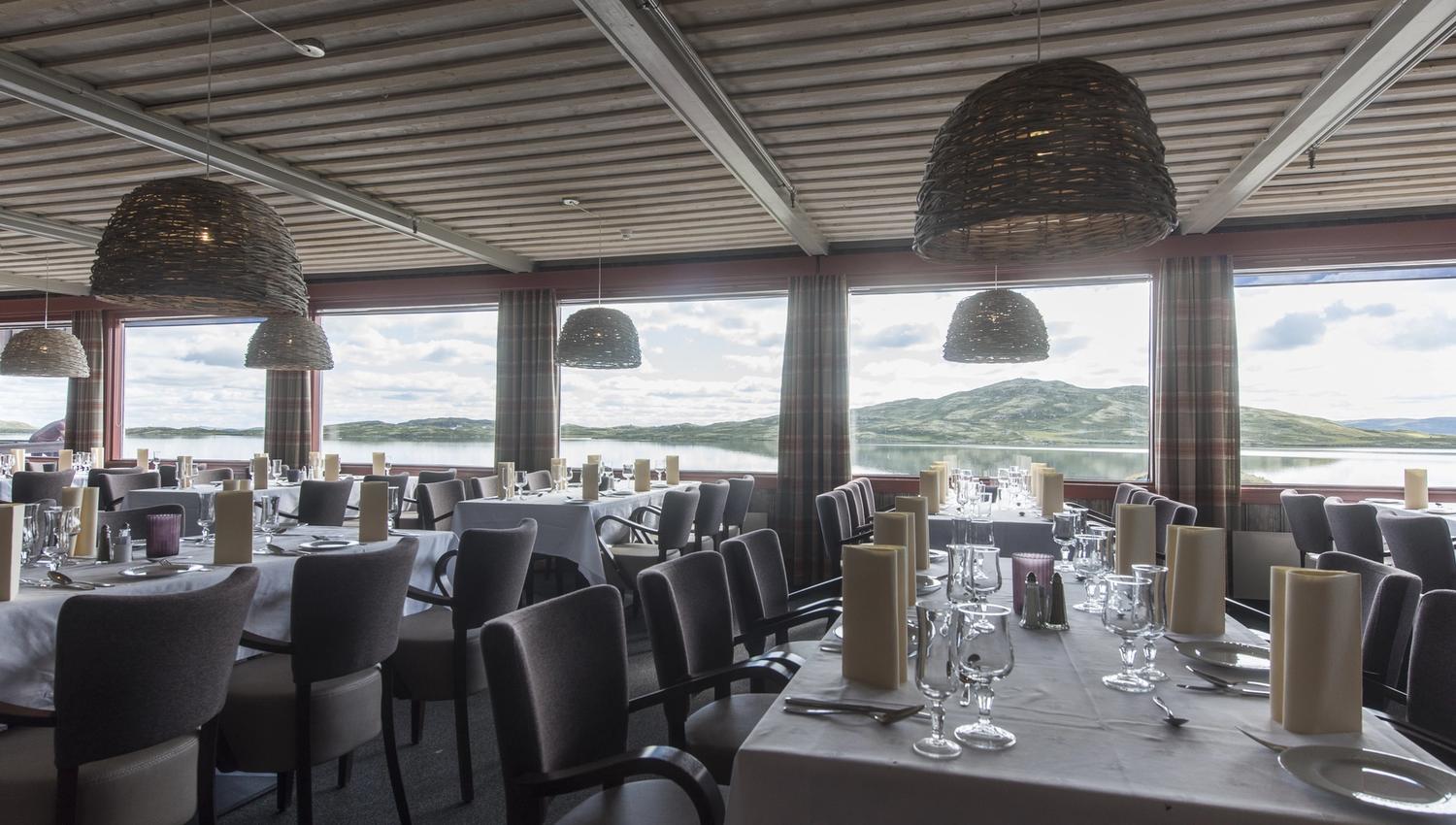 Spisesalen på Bergsjøstølen