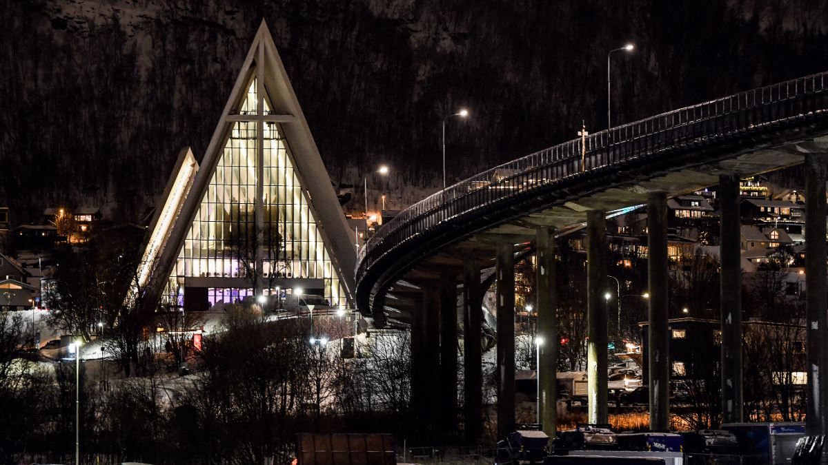 View of the Arctic Cathedral