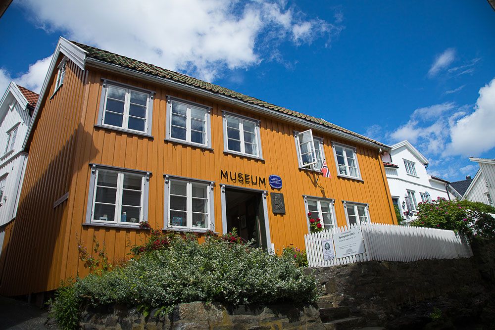 Kittelsens barndomshjem i Kragerø