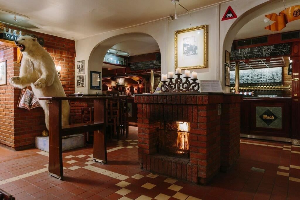 inside the pub Ølhallen