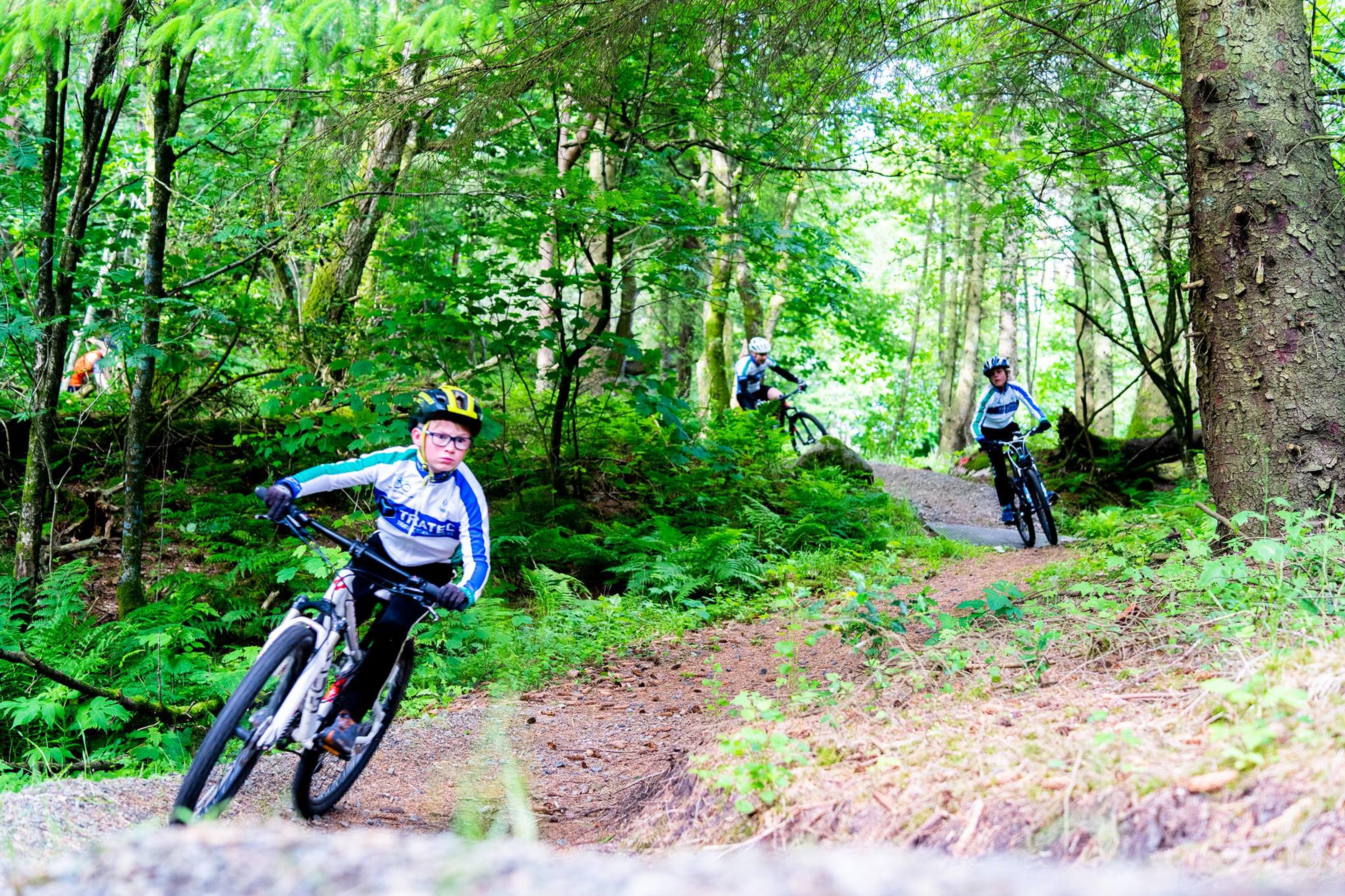 Terrengsykling i Farsund